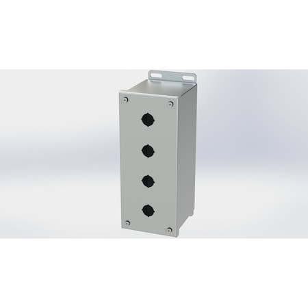 Saginaw Control & Engineering S.S. PBX Enclosure SCE-4PBXSSI